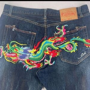 Dragon by ed hardy jeans